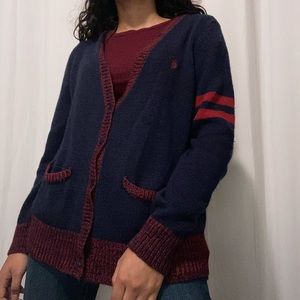 Polo cardigan